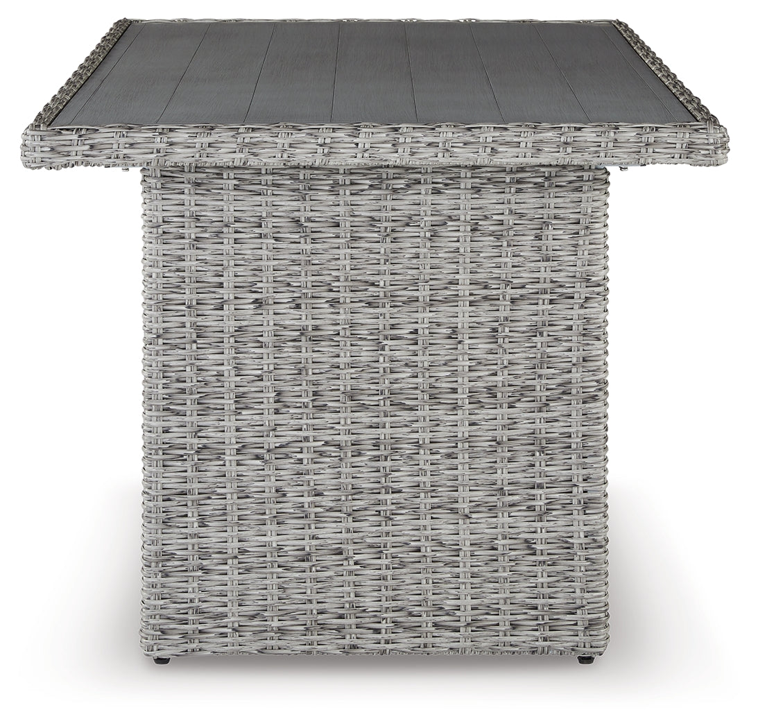 NAPLES BEACH Light Gray Outdoor Multi-use Table from Ashley Furniture - Luna Furniture