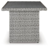 NAPLES BEACH Light Gray Outdoor Multi-use Table from Ashley Furniture - Luna Furniture