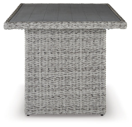 NAPLES BEACH Light Gray Outdoor Multi-use Table from Ashley - Luna Furniture