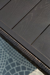 Easy Isle Dark Brown/Beige Multi-Use Table from Ashley Furniture - Luna Furniture