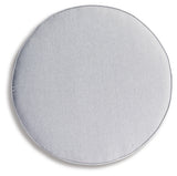 Harbor Court Gray Ottoman with Cushion from Ashley - Luna Furniture