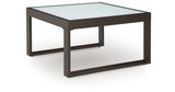 Beachloft Black/Gray Outdoor Coffee Table from Ashley - Luna Furniture