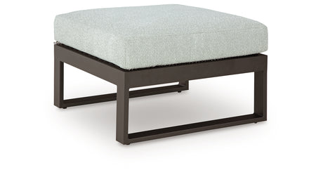 Beachloft Black/Gray 4-Piece Outdoor Sectional from Ashley - Luna Furniture
