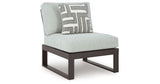 Beachloft Black/Gray 5-Piece Outdoor Sectional from Ashley - Luna Furniture