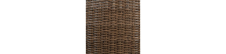 Double Point Beige Outdoor Coffee Table from Ashley - Luna Furniture