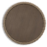 DANSON Beige Outdoor End Table from Ashley Furniture - Luna Furniture