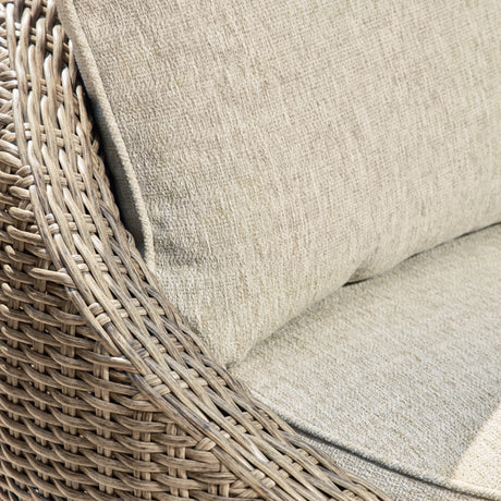 DANSON Beige Swivel Lounge with Cushion from Ashley - Luna Furniture