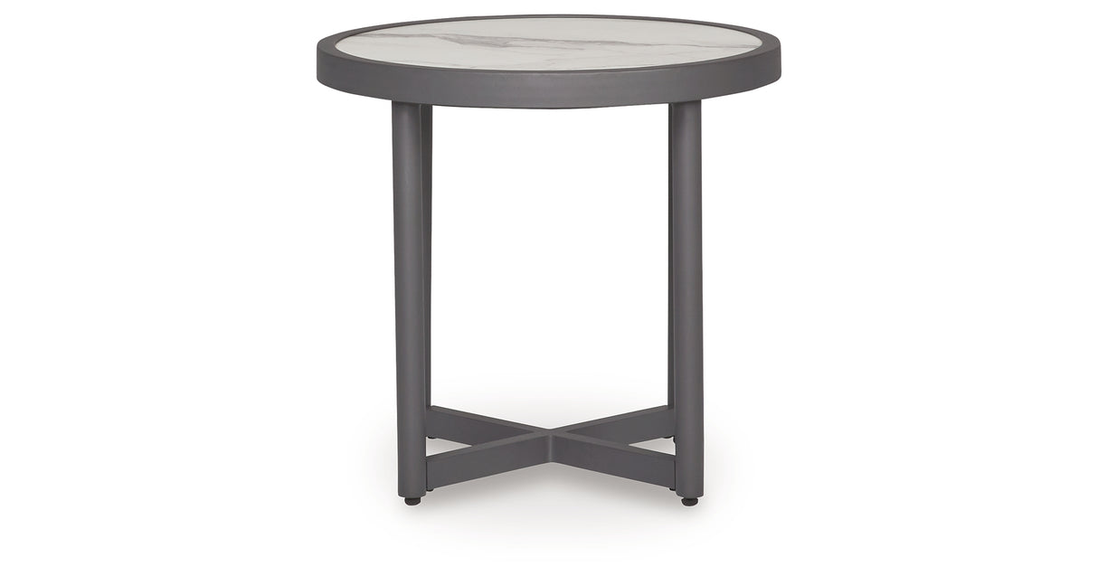 Ocean Beach Gray Outdoor End Table from Ashley Furniture - Luna Furniture