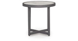 Ocean Beach Gray Outdoor End Table from Ashley Furniture - Luna Furniture
