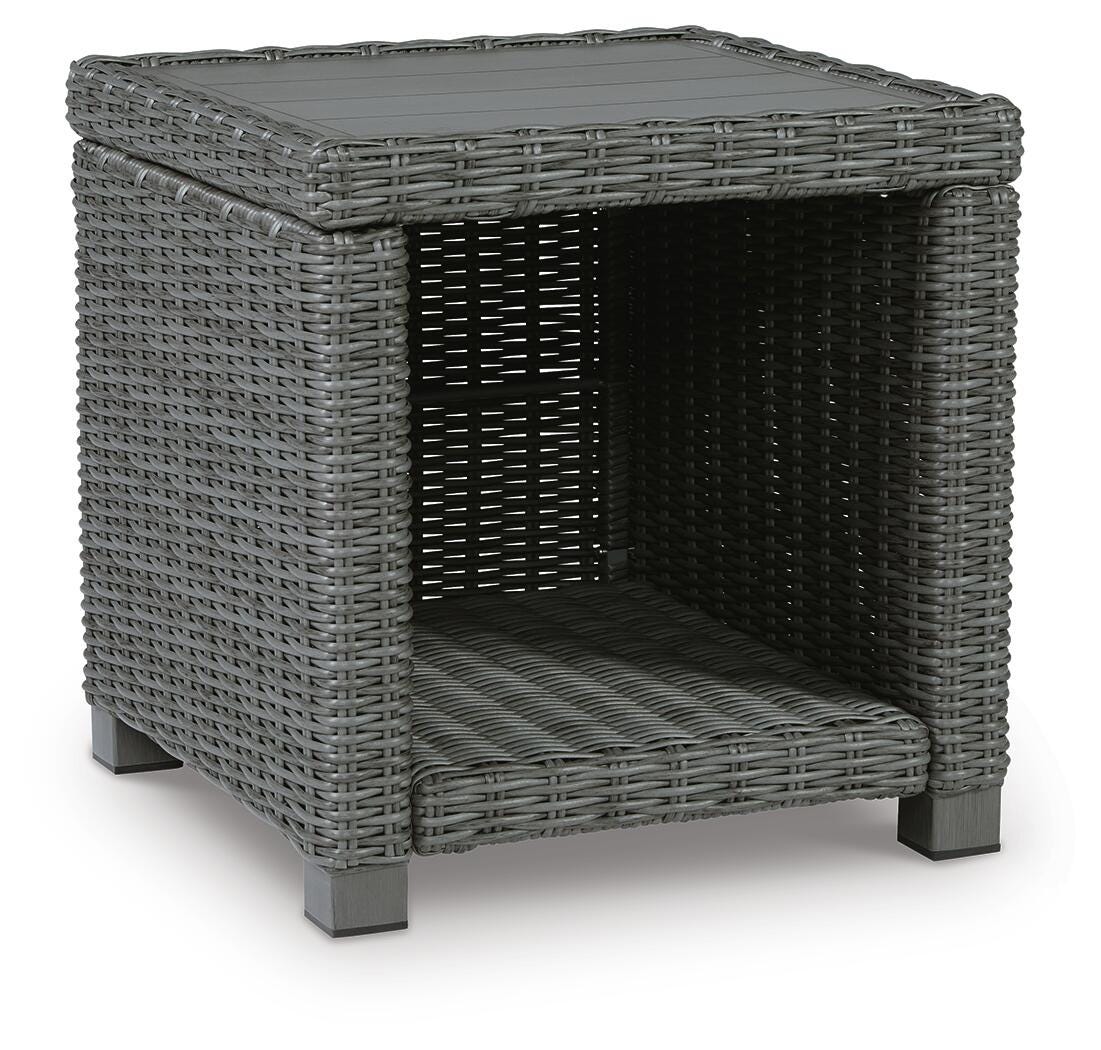 Elite Park Gray Outdoor End Table from Ashley - Luna Furniture
