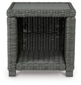 Elite Park Gray Outdoor End Table from Ashley - Luna Furniture