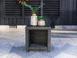 Elite Park Gray Outdoor End Table from Ashley - Luna Furniture