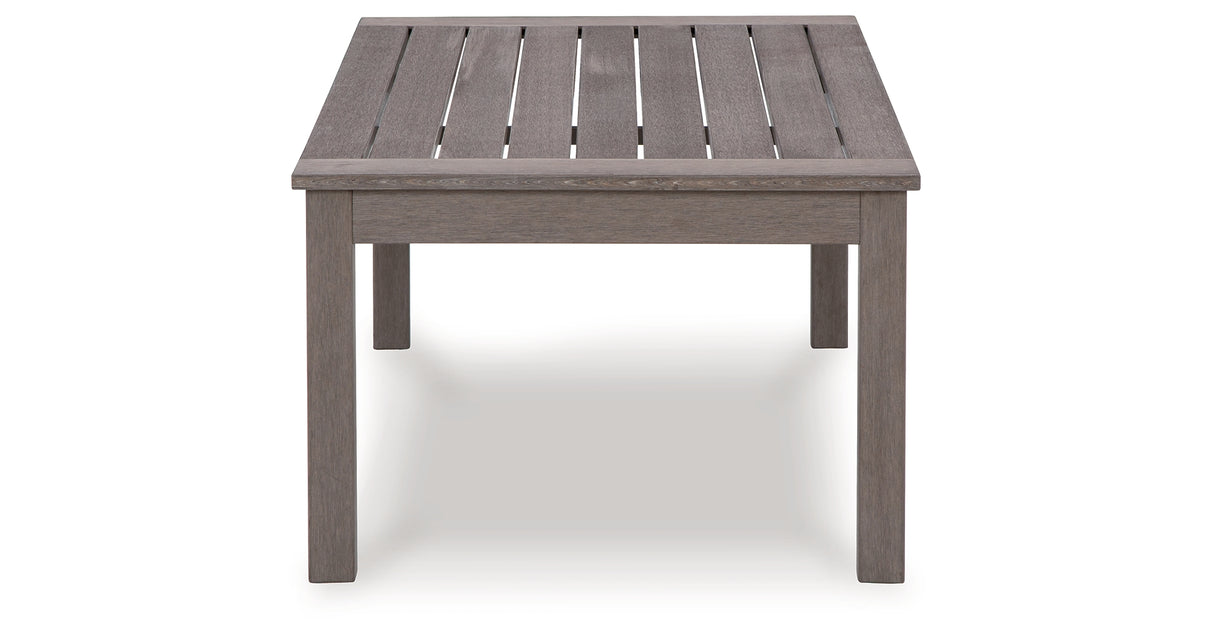 Hillside Barn Brown Outdoor Coffee Table from Ashley Furniture - Luna Furniture