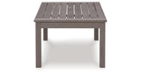 Hillside Barn Brown Outdoor Coffee Table from Ashley Furniture - Luna Furniture
