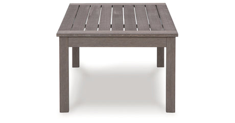 Hillside Barn Brown Outdoor Coffee Table from Ashley Furniture - Luna Furniture