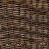 Horizon Hall Brown/Green Outdoor Ottoman with Cushion from Ashley Furniture - Luna Furniture