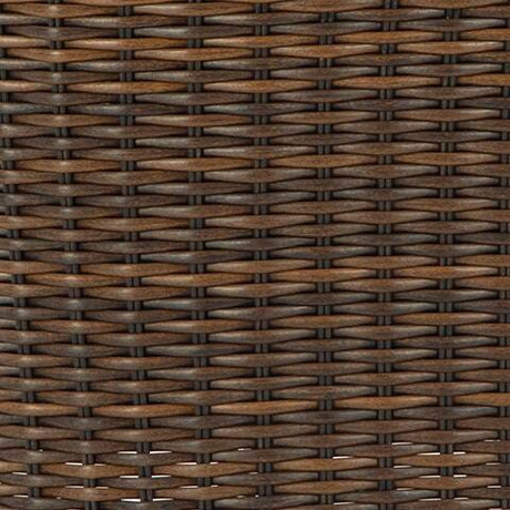 Horizon Hall Brown/Green Outdoor Swivel Lounge Chair with Cushion from Ashley Furniture - Luna Furniture