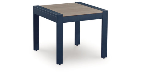 East Beach Blue Outdoor End Table from Ashley - Luna Furniture
