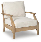 Carter Hall Beige Lounge Chair with Cushion from Ashley - Luna Furniture