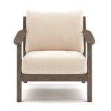 Adams Lane Dark Brown/Beige Outdoor Lounge Chair, Set of 2 from Ashley - Luna Furniture