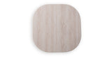 Dolan Creek Beige/Brown Outdoor End Table from Ashley - Luna Furniture