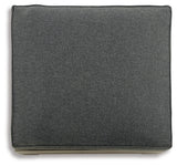 CITRINE PARK Brown Outdoor Ottoman with Cushion from Ashley Furniture - Luna Furniture