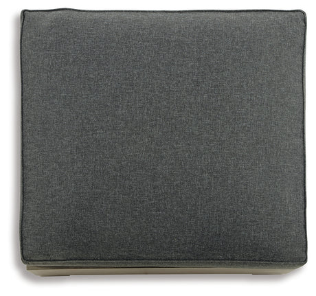 CITRINE PARK Brown Outdoor Ottoman with Cushion from Ashley - Luna Furniture