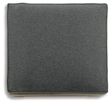 CITRINE PARK Brown Outdoor Ottoman with Cushion from Ashley Furniture - Luna Furniture
