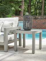 Hurley Park Gray Outdoor End Table from Ashley Furniture - Luna Furniture
