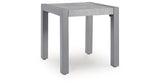 Hurley Park Outdoor Sofa and Loveseat with Coffee Table and 2 End Tables in Gray from Ashley Furniture - Luna Furniture