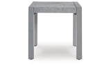 Hurley Park Gray Outdoor End Table from Ashley Furniture - Luna Furniture
