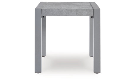 Hurley Park Gray Outdoor End Table from Ashley Furniture - Luna Furniture