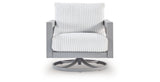 Hurley Park Outdoor Loveseat with 2 Lounge Chairs in Gray from Ashley Furniture - Luna Furniture