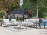 Hurley Park Outdoor Sofa with 2 Lounge Chairs in Gray from Ashley Furniture - Luna Furniture