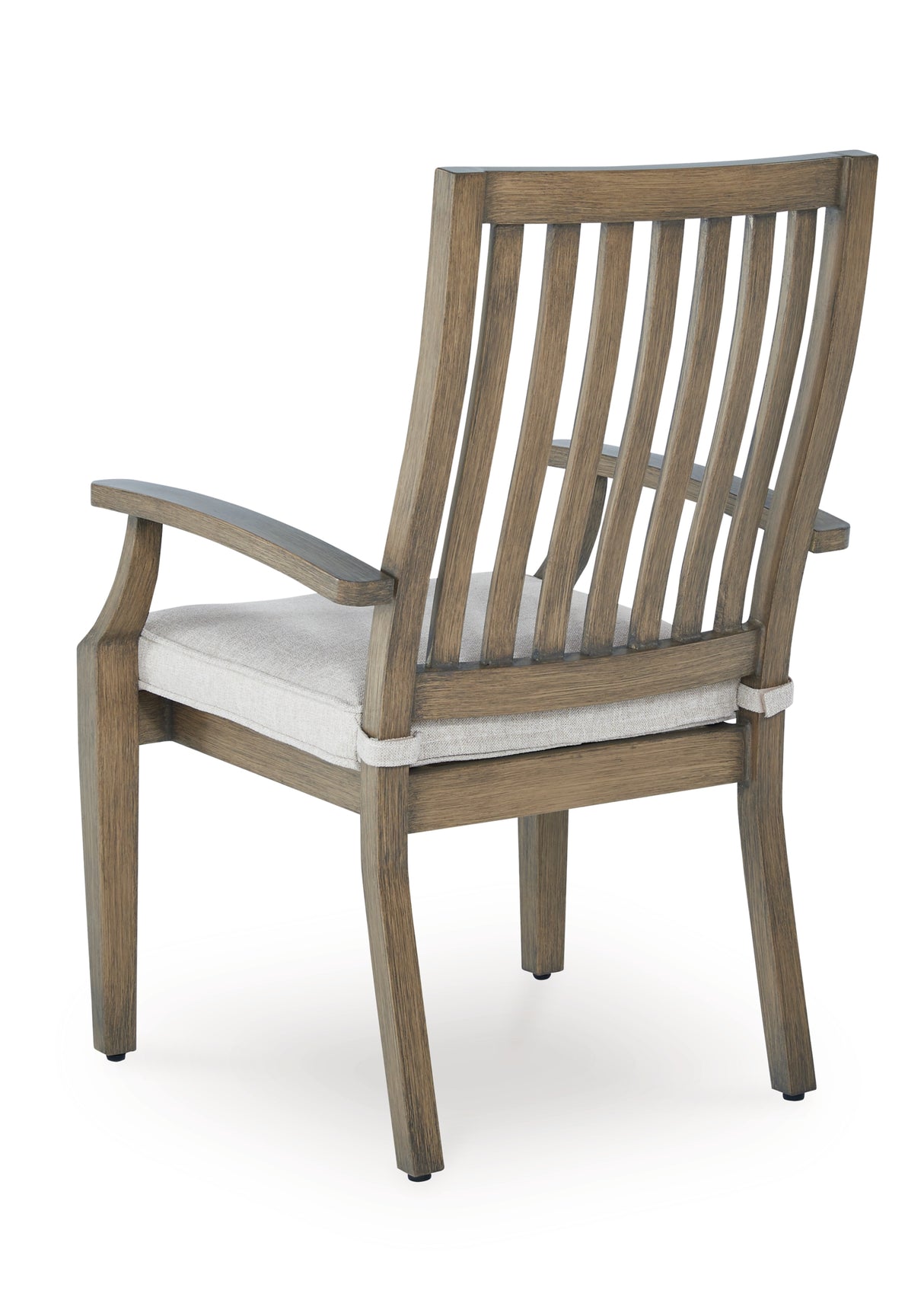 Rainier Ranch Outdoor Dining Table and 6 Chairs in Brown/Beige from Ashley Furniture - Luna Furniture