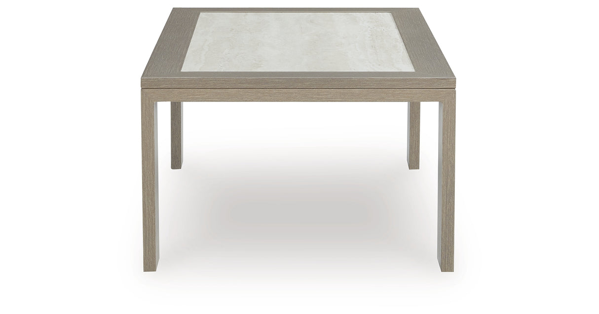 Kimpton Isle Brown Outdoor Coffee Table from Ashley - Luna Furniture