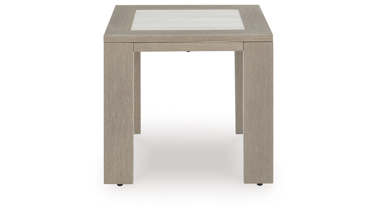 Kimpton Isle Brown Outdoor End Table from Ashley Furniture - Luna Furniture
