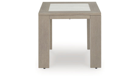 Kimpton Isle Brown Outdoor End Table from Ashley Furniture - Luna Furniture