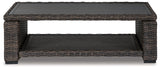 Grasson Lane Brown Coffee Table from Ashley Furniture - Luna Furniture