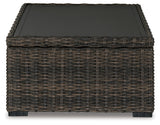 Grasson Lane Brown Coffee Table from Ashley Furniture - Luna Furniture