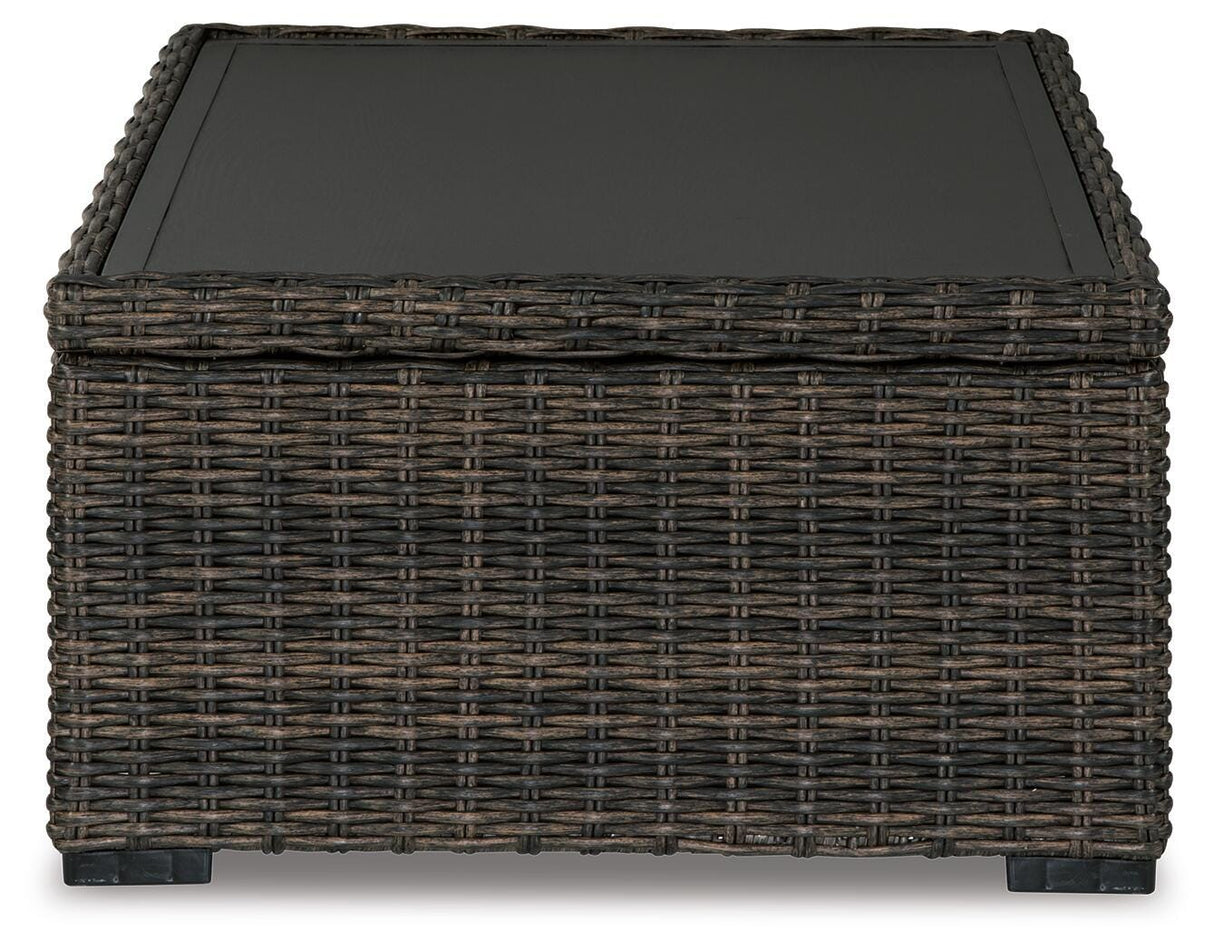 Grasson Lane Brown Coffee Table from Ashley Furniture - Luna Furniture