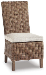 Beachcroft Beige Outdoor Dining Table with 6 Chairs from Ashley Furniture - Luna Furniture