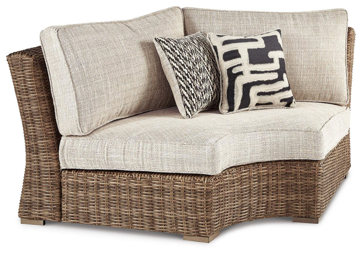 Beachcroft Beige 6-Piece Outdoor Seating Set from Ashley - Luna Furniture