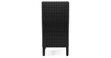Beachcroft Outdoor Dining Table and 6 Chairs in Black/Light Gray from Ashley Furniture - Luna Furniture