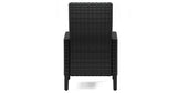 Beachcroft Outdoor Dining Table and 6 Chairs in Black/Light Gray from Ashley Furniture - Luna Furniture