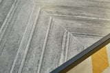 Beachcroft Outdoor Dining Table and 6 Chairs in Black/Light Gray from Ashley Furniture - Luna Furniture