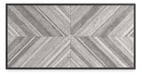Beachcroft Outdoor Dining Table and 6 Chairs in Black/Light Gray from Ashley Furniture - Luna Furniture