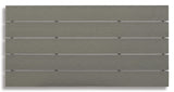 Visola Outdoor Sofa and 2 Chairs with Coffee Table in Gray from Ashley Furniture - Luna Furniture