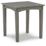Visola Gray Outdoor End Table from Ashley - Luna Furniture