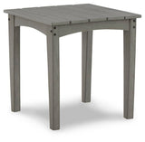 Visola Gray Outdoor End Table from Ashley - Luna Furniture